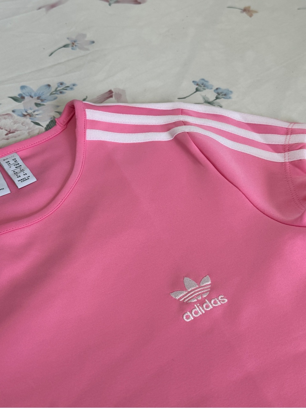 Adidas Originals Trefoil Pink Matching Set Barbie Pink Size M - Picture 5 of 9